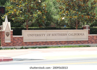 Los Angeles CA June 21, 2021
USC University Of Southern California Campus.