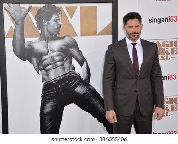 LOS ANGELES, CA - JUNE 25, 2015: Joe Manganiello At The World Premiere Of His Movie 