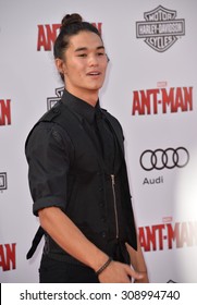 LOS ANGELES, CA - JUNE 29, 2015: Actor Booboo Stewart At The World Premiere Of 