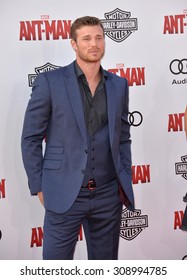 LOS ANGELES, CA - JUNE 29, 2015: Derek Theler At The World Premiere Of 