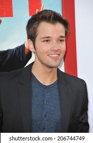 LOS ANGELES, CA - JUNE 30, 2014: Nathan Kress At The Premiere Of 