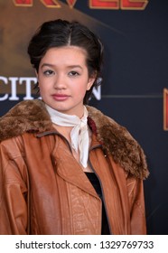 LOS ANGELES, CA. March 04, 2019: Peyton Elizabeth Lee At The World Premiere Of 