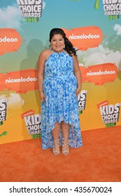 LOS ANGELES, CA - MARCH 12, 2016: Raini Rodriguez At The 2016 Kids' Choice Awards At The Forum, Los Angeles.
