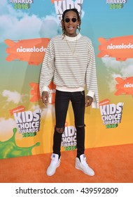 LOS ANGELES, CA - MARCH 12, 2016: Wiz Khalifa At The 2016 Kids' Choice Awards At The Forum, Los Angeles.
