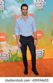 LOS ANGELES, CA - MARCH 12, 2016: Actor Nyle DiMarco At The 2016 Kids' Choice Awards At The Forum, Los Angeles.
