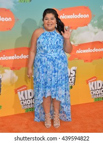 LOS ANGELES, CA - MARCH 12, 2016: Raini Rodriguez At The 2016 Kids' Choice Awards At The Forum, Los Angeles.
