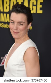 LOS ANGELES, CA - MARCH 19, 2014: Olivia Williams At The Premiere Of Her Movie 