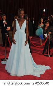 LOS ANGELES, CA - MARCH 2, 2014: Lupita Nyongo At The 86th Annual Academy Awards At The Hollywood & Highland Theatre, Hollywood. 