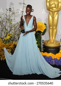 LOS ANGELES, CA - MARCH 2, 2014: Lupita Nyongo At The 86th Annual Academy Awards At The Dolby Theatre, Hollywood. 