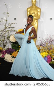 LOS ANGELES, CA - MARCH 2, 2014: Lupita Nyongo At The 86th Annual Academy Awards At The Dolby Theatre, Hollywood. 