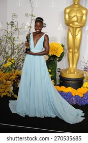 LOS ANGELES, CA - MARCH 2, 2014: Lupita Nyongo At The 86th Annual Academy Awards At The Dolby Theatre, Hollywood. 