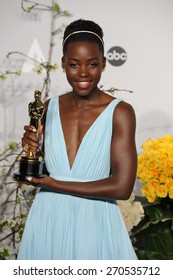 LOS ANGELES, CA - MARCH 2, 2014: Lupita Nyongo At The 86th Annual Academy Awards At The Dolby Theatre, Hollywood. 