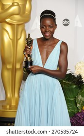 LOS ANGELES, CA - MARCH 2, 2014: Lupita Nyongo At The 86th Annual Academy Awards At The Dolby Theatre, Hollywood. 