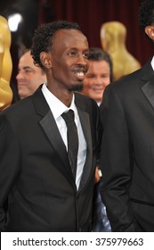 LOS ANGELES, CA - MARCH 2, 2014: Barkhad Abdi At The 86th Annual Academy Awards At The Dolby Theatre, Hollywood. 