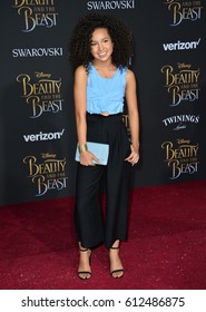 LOS ANGELES, CA. March 2, 2017: Actress Sofia Wylie At The Premiere For Disney's 