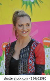 LOS ANGELES, CA - MARCH 23, 2013: Alyson Stoner At Nickelodeon's 26th Annual Kids' Choice Awards At The Galen Centre, Los Angeles.