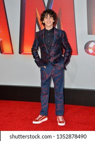 LOS ANGELES, CA. March 28, 2019: Jack Dylan Grazer At The World Premiere Of Shazam! At The TCL Chinese Theatre.
Picture: Paul Smith/Featureflash