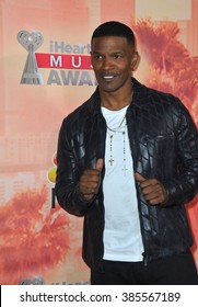 LOS ANGELES, CA - MARCH 29, 2015: Jamie Foxx At The 2015 IHeart Radio Music Awards At The Shrine Auditorium.