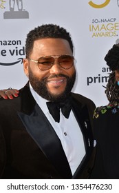 LOS ANGELES, CA. March 30, 2019: Anthony Anderson At The 50th NAACP Image Awards.
Picture: Paul Smith/Featureflash