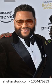 LOS ANGELES, CA. March 30, 2019: Anthony Anderson At The 50th NAACP Image Awards.
Picture: Paul Smith/Featureflash