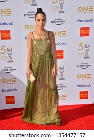 LOS ANGELES, CA. March 30, 2019: Bianca Lawson At The 50th NAACP Image Awards.
Picture: Paul Smith/Featureflash