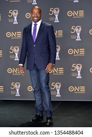 LOS ANGELES, CA. March 30, 2019: Van Jones At The 50th NAACP Image Awards.
Picture: Paul Smith/Featureflash