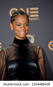 LOS ANGELES, CA. March 30, 2019: Letitia Wright At The 50th NAACP Image Awards.
Picture: Paul Smith/Featureflash