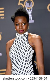 LOS ANGELES, CA. March 30, 2019: Danai Gurira At The 50th NAACP Image Awards.
Picture: Paul Smith/Featureflash