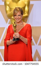 LOS ANGELES, CA - March 4, 2018: Allison Janney At The 90th Academy Awards Awards At The Dolby Theartre, Hollywood