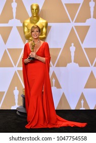 LOS ANGELES, CA - March 4, 2018: Allison Janney At The 90th Academy Awards Awards At The Dolby Theartre, Hollywood