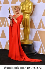 LOS ANGELES, CA - March 4, 2018: Allison Janney At The 90th Academy Awards Awards At The Dolby Theartre, Hollywood