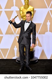 LOS ANGELES, CA - March 4, 2018: Sam Rockwell At The 90th Academy Awards Awards At The Dolby Theartre, Hollywood