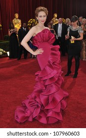 LOS ANGELES, CA - MARCH 7, 2010: Vera Farmiga At The 82nd Annual Academy Awards At The Kodak Theatre, Hollywood.