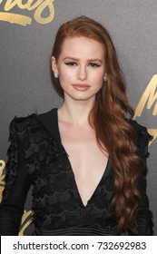 LOS ANGELES, CA - May 07, 2017: Madelaine Petsch At The 2017 MTV Movie & TV Awards At The Shrine Auditorium