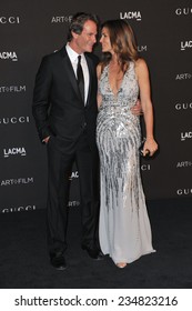 LOS ANGELES, CA - NOVEMBER 1, 2014: Cindy Crawford & Husband Rande Gerber At The 2014 LACMA Art+Film Gala At The Los Angeles County Museum Of Art. 