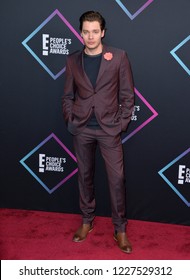 LOS ANGELES, CA. November 11, 2018: Dominic Sherwood At The E! People's Choice Awards 2018 At Barker Hangar, Santa Monica Airport.
 