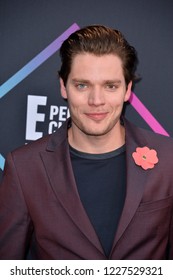 LOS ANGELES, CA. November 11, 2018: Dominic Sherwood At The E! People's Choice Awards 2018 At Barker Hangar, Santa Monica Airport.
 