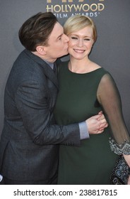 LOS ANGELES, CA - NOVEMBER 14, 2014: Mike Myers & Kelly Tisdale At The 2014 Hollywood Film Awards At The Hollywood Palladium. 