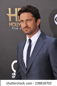 LOS ANGELES, CA - NOVEMBER 14, 2014: Gerard Butler At The 2014 Hollywood Film Awards At The Hollywood Palladium. 