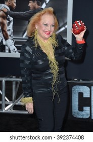 LOS ANGELES, CA - NOVEMBER 19, 2015: Singer/songwriter Carol Connors At The Premiere Of 