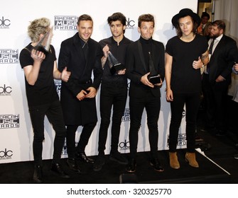 LOS ANGELES, CA - NOVEMBER 23, 2014: One Direction At The 2014 American Music Awards Held At The Nokia Theatre L.A. Live In Los Angeles On November 23, 2014.