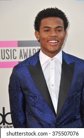 LOS ANGELES, CA - NOVEMBER 24, 2013: Trevor Jackson At The 2013 American Music Awards At The Nokia Theatre, LA Live. 