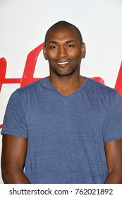 LOS ANGELES, CA - October 03, 2017: Metta World Peace  At The Opening Celebration For Westfield Century City At Century City