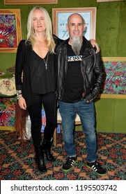 LOS ANGELES, CA. October 04, 2018: Pearl Aday And Scott Ian At The Los Angeles Premiere For 