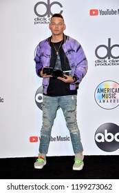 LOS ANGELES, CA. October 09, 2018: Kane Brown At The 2018 American Music Awards At The Microsoft Theatre LA Live.
