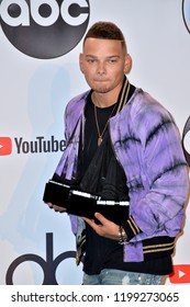 LOS ANGELES, CA. October 09, 2018: Kane Brown At The 2018 American Music Awards At The Microsoft Theatre LA Live.
