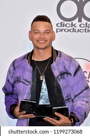 LOS ANGELES, CA. October 09, 2018: Kane Brown At The 2018 American Music Awards At The Microsoft Theatre LA Live.
