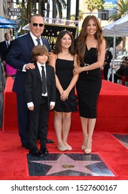 LOS ANGELES, CA. October 10, 2019: Tommy Mottola, Thalia Mottola & Family At The Hollywood Walk Of Fame Star Ceremony Honoring Tommy Mottola.
Pictures: Paul Smith/Featureflash