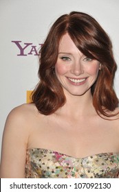 LOS ANGELES, CA - OCTOBER 25, 2010: Bryce Dallas Howard At The 14th Annual Hollywood Awards Gala At The Beverly Hilton Hotel.