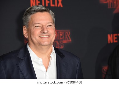 LOS ANGELES, CA - October 26, 2017: Ted Sarandos At The Premiere For Netflix's 